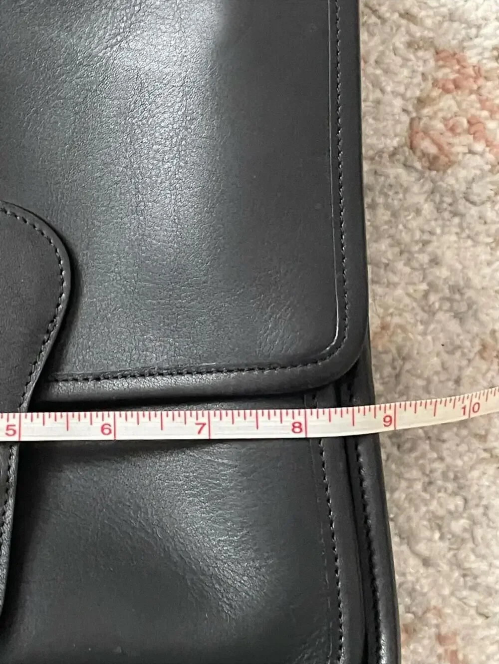 Vintage Coach Station Bag #5310